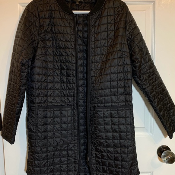 Athleta Dark Quilted Puffer Coat - Picture 5 of 8